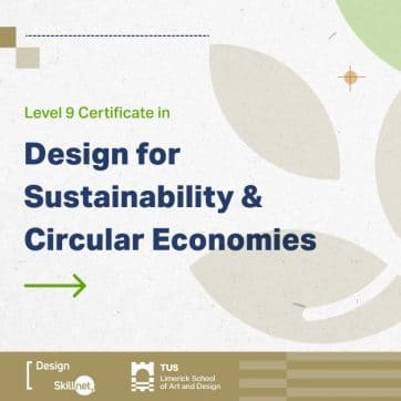 certificate in design for sustainability and circular economies