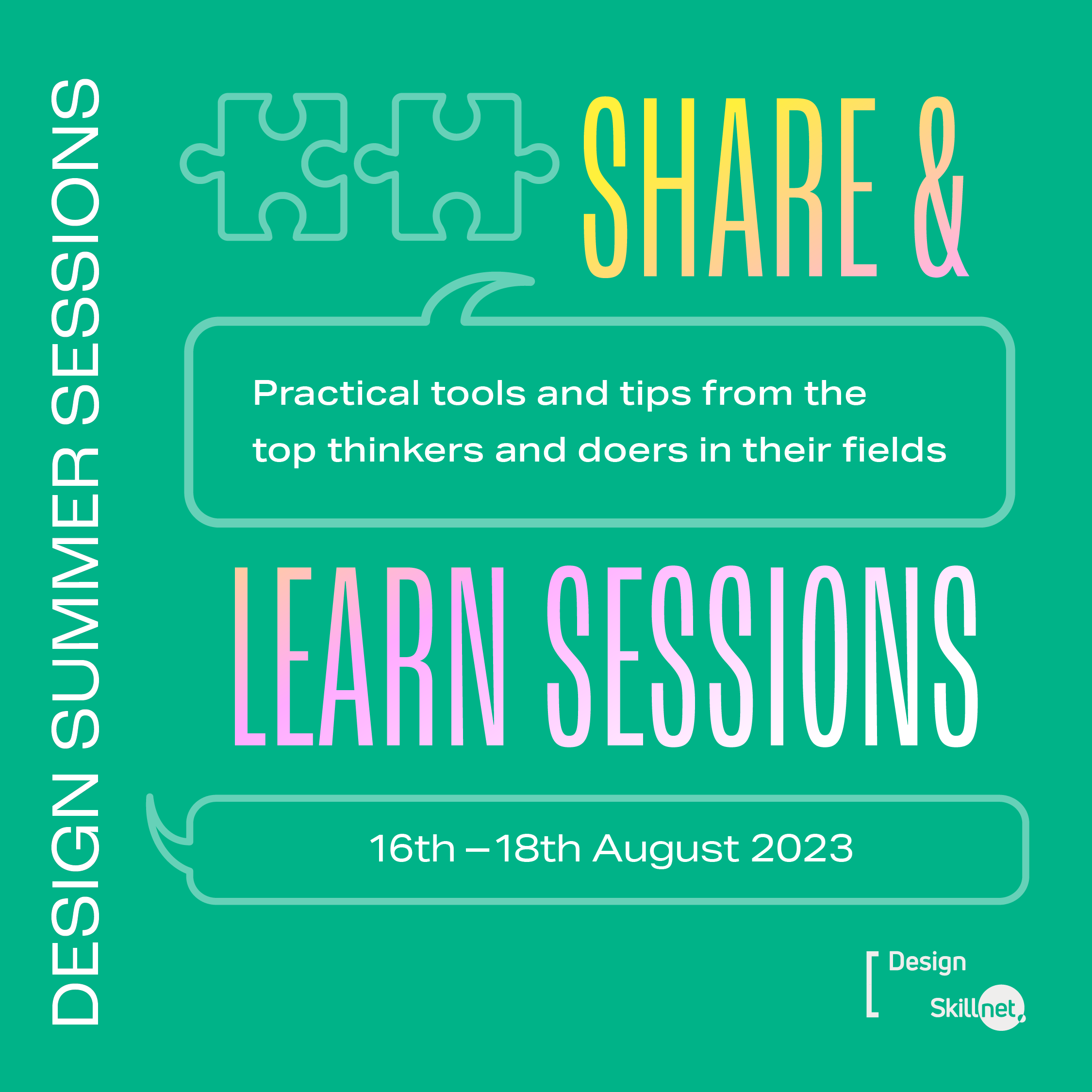 Share & Learn Design Sessions